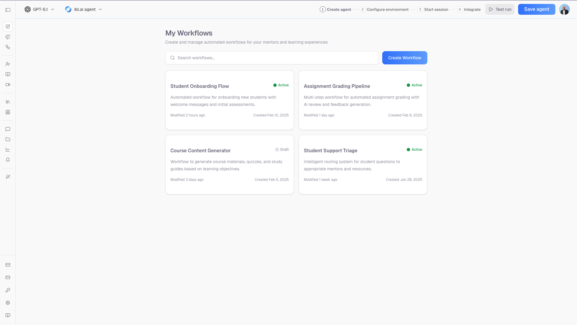 Workflow Builder